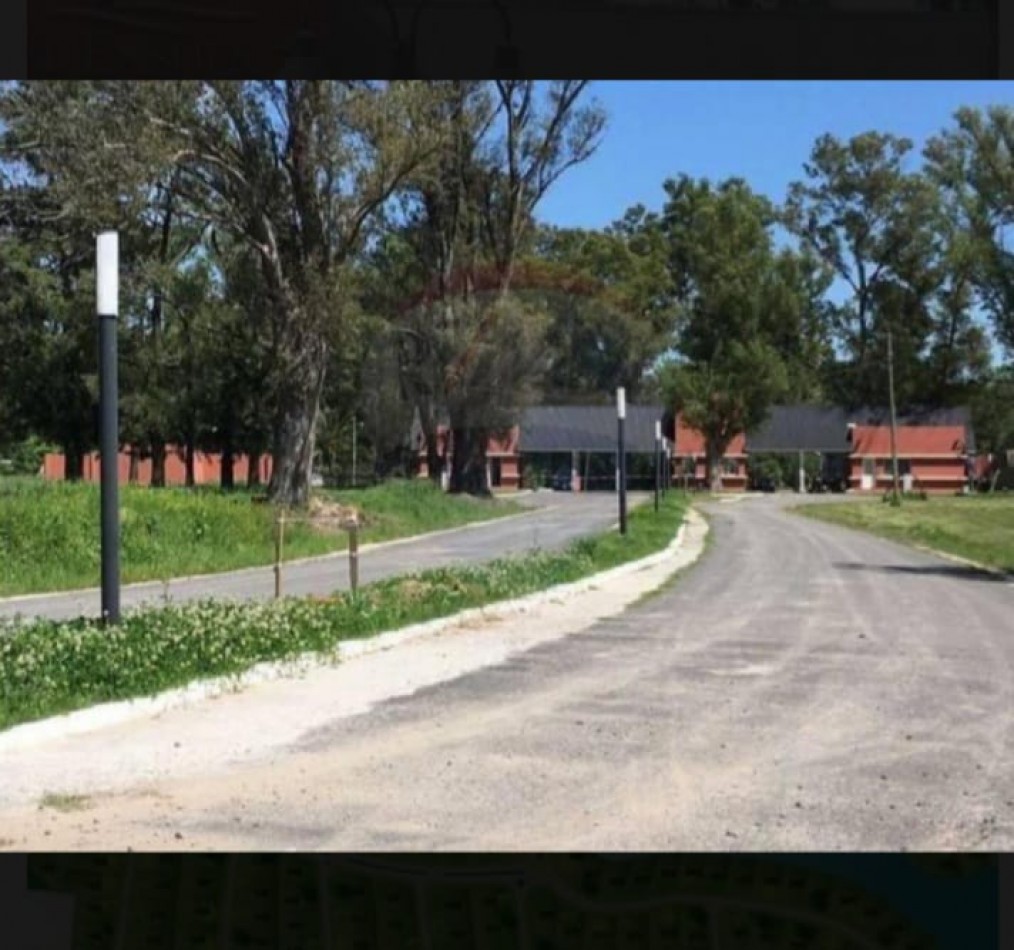 LOTE EN BARRIO CERRADO EN INGENIERO MASCHWITZ