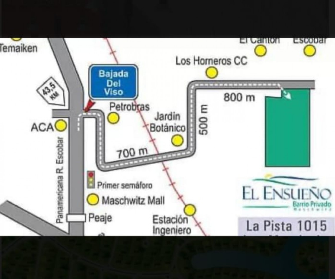 LOTE EN BARRIO CERRADO EN INGENIERO MASCHWITZ